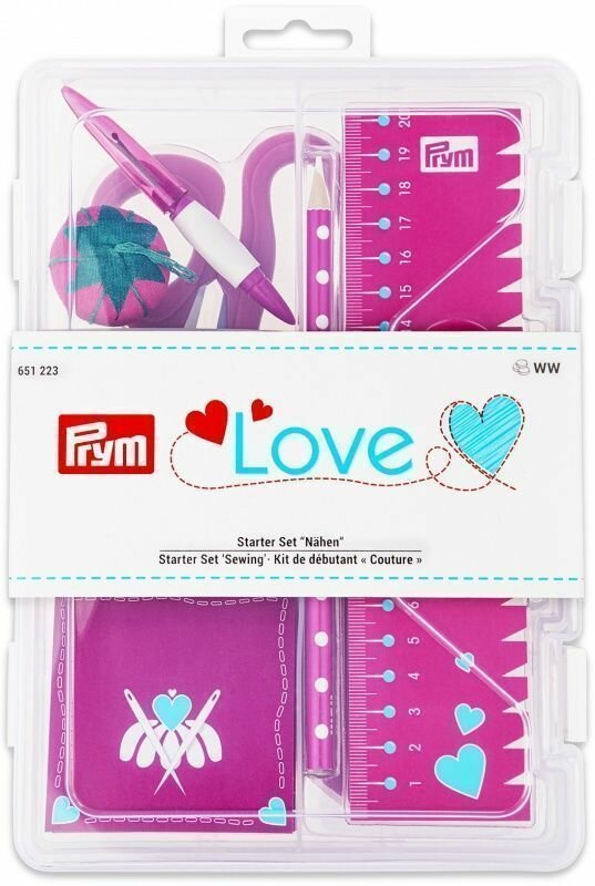 Базовый набор Шитье, розовый, Prym Love 651223