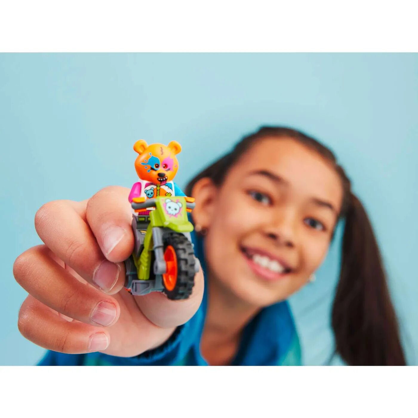 Конструктор LEGO Трюковый мотоцикл, 10 деталей - фото №15