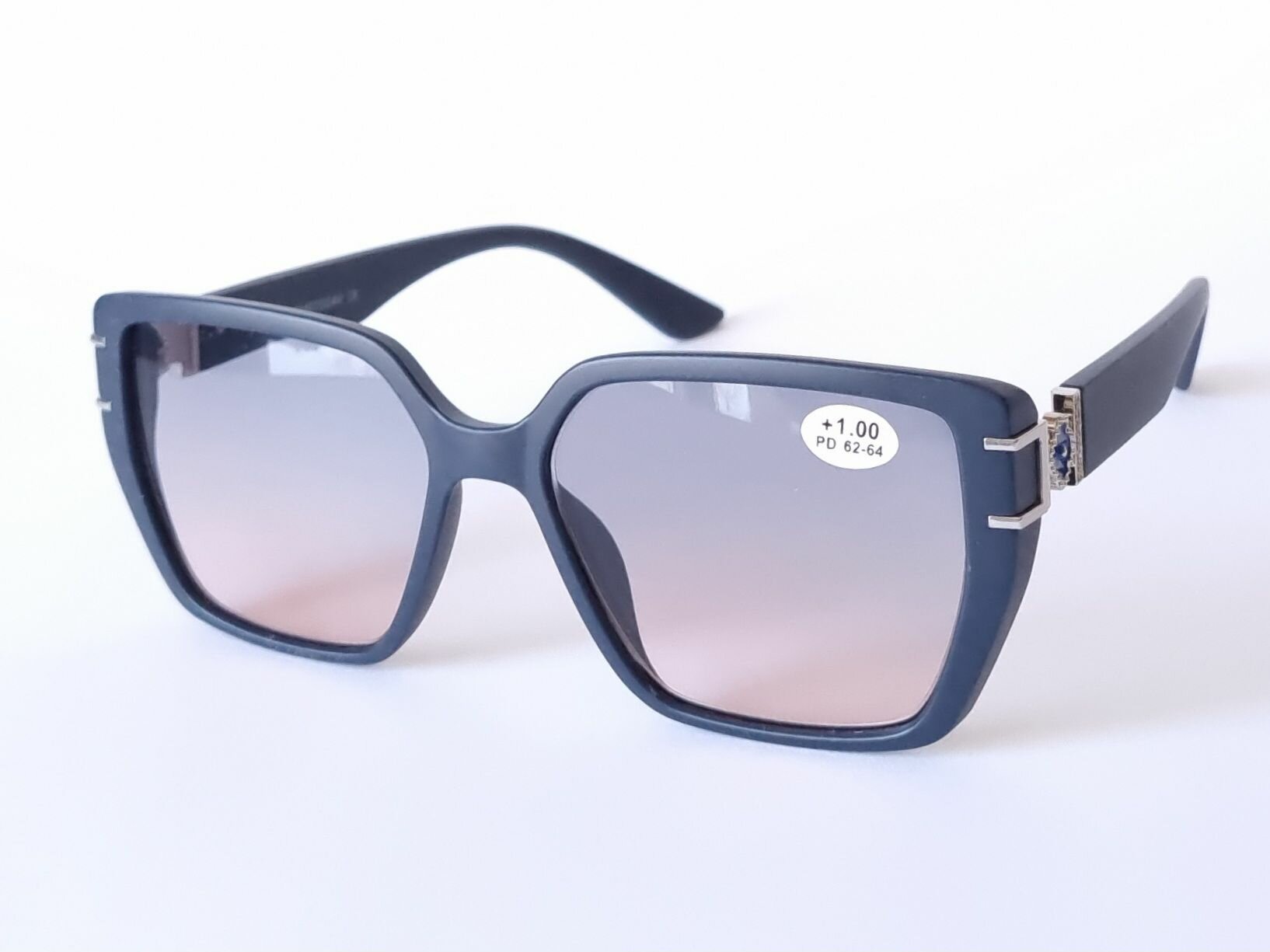 Готовые очки для зрения Focustoday / женские солнцезащитные очки / готовые очки с тонировкой 8370 c2-6