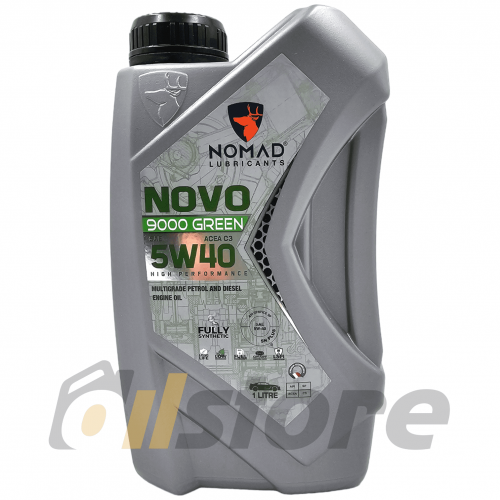 фото Моторное масло NOMAD NOVO 9000 GREEN 5W-40, 1л