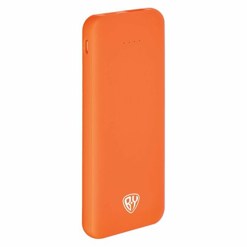 BY Аккумулятор мобильный 5000 мАч USB 2А прорезиненное покрытие оранжевый 154100₽