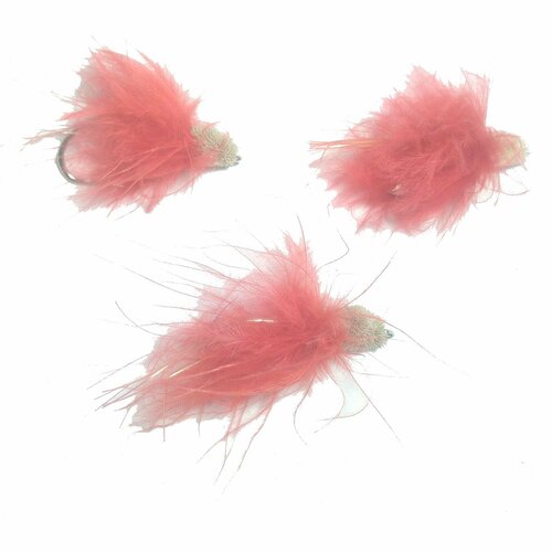 фото Мушка рыболовная (муха, стример). набор 3 штуки. нет бренда