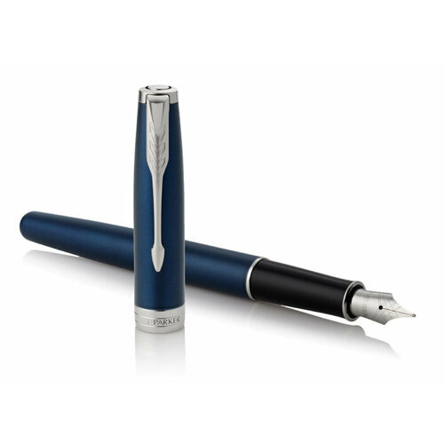 ручка перьев waterman expert l essence du bleu cw2166429 laqblue ct f чернила черн подар кор Ручка перьев. Parker Sonnet Core F539 (1945364) LaqBlue CT M сталь нержавеющая подар. кор.