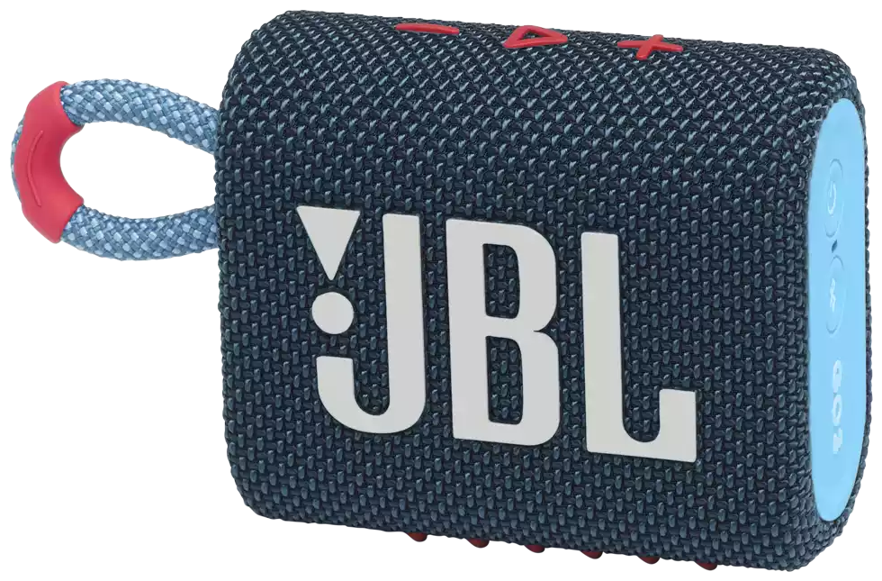 Портативная акустика JBL GO 3, 4.2 Вт, темно-синий