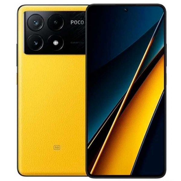 Смартфон Xiaomi POCO X6 Pro 12/515GB, Global, Dual nano SIM, Yellow