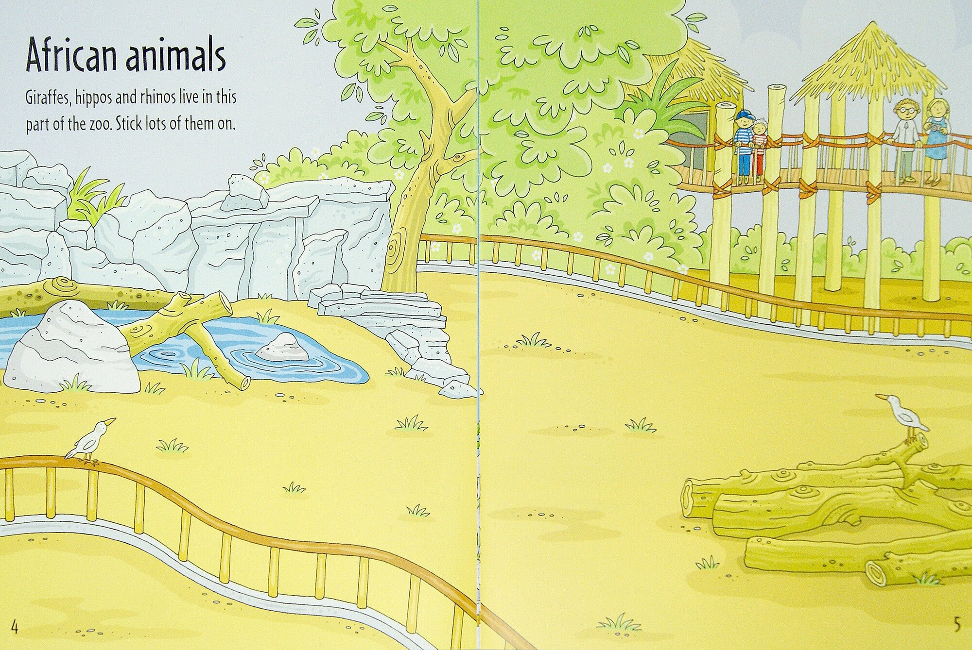 First Sticker Book. Zoo (Сэм Тэплин / Сэм Теплин / Сэм Таплин) - фото №11