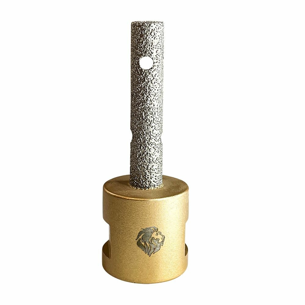 Фреза алмазная цилиндрическая для камня и керамики D10 мм / M14 VBGB10