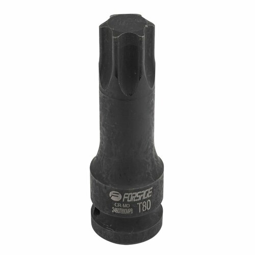 Головка-бита TORX ударная T80,1/2' Forsage F-24607880MPB