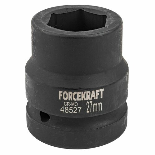 Головка ударная 1', 27мм (6гр.) FORCEKRAFT FK-48527 головка ударная 1 23мм 6гр forcekraft fk 48523