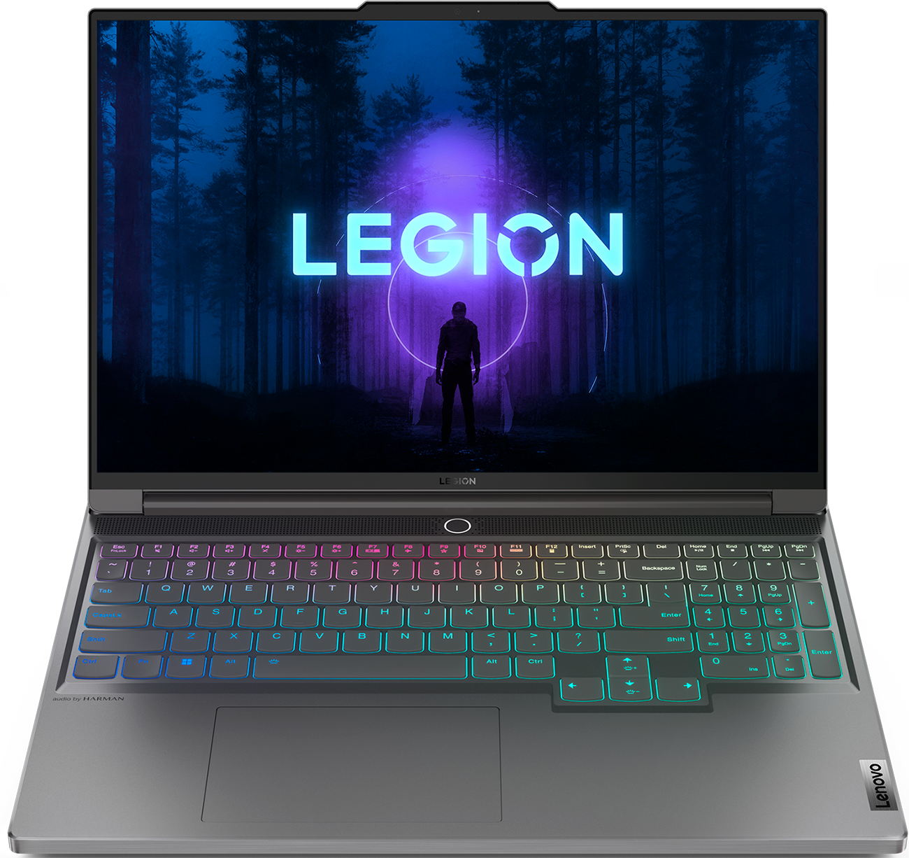 Ноутбук Lenovo Legion Slim 7 Gen 8 16" 3.2K IPS/Core i7-13700H/32GB/1TB SSD/GeForce RTX 4060 8Gb/NoOS/RUSKB/серый (82Y3001CRK)