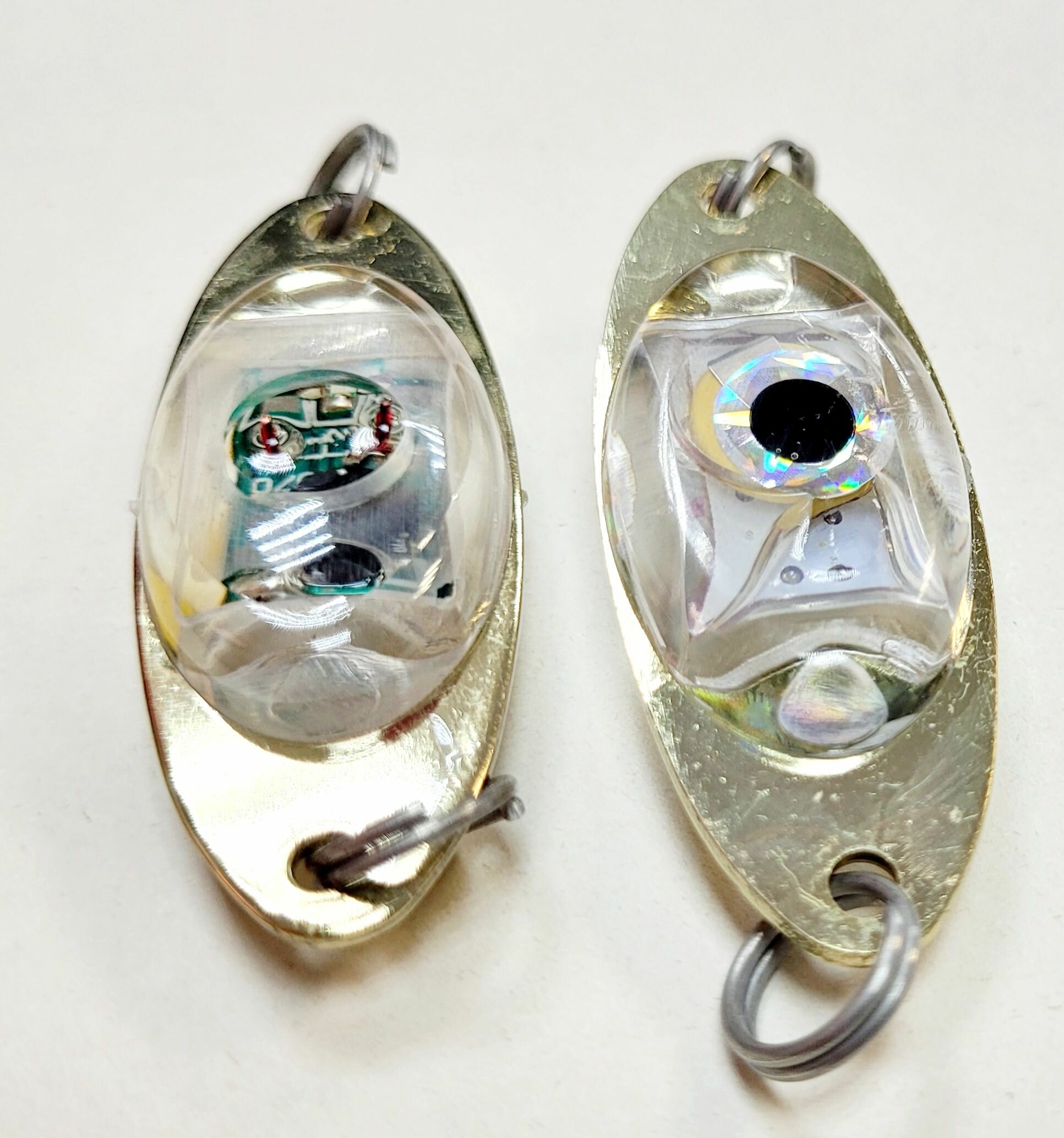 Блесна Booster L вес 5,5 грамм 4 см, цвет триколор (2 штуки)