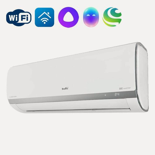 Изображение товара Сплит-система Ballu Lagoon BSDI-09HN8 инвертор до 27 м2, Wi-Fi опция, ионизатор