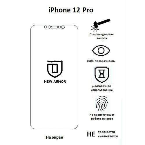 Полиуретановая защитная пленка на IPHONE 12 PRO / Айфон 12 Про