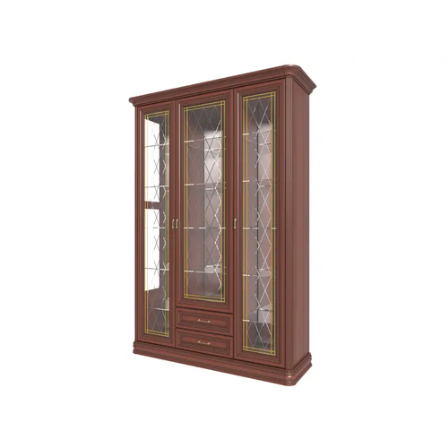 Витрина Василиса книжная витраж Мозаика махагон 142340₽