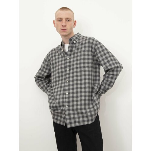 фото Рубашка street soul, размер 180 xl, серый