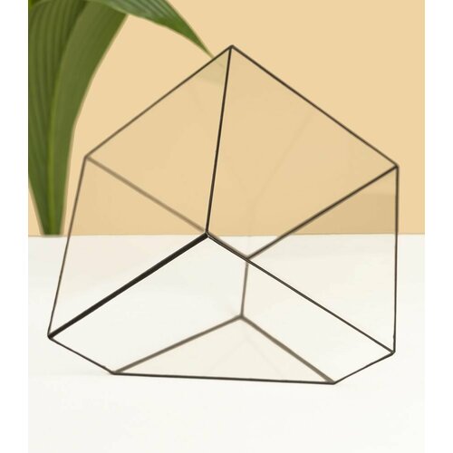 Флорариум Куб усеченный большой 30см 3135₽