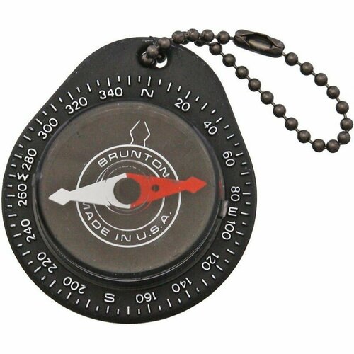 фото Мини компас для путешествий и туризма brunton key ring compass