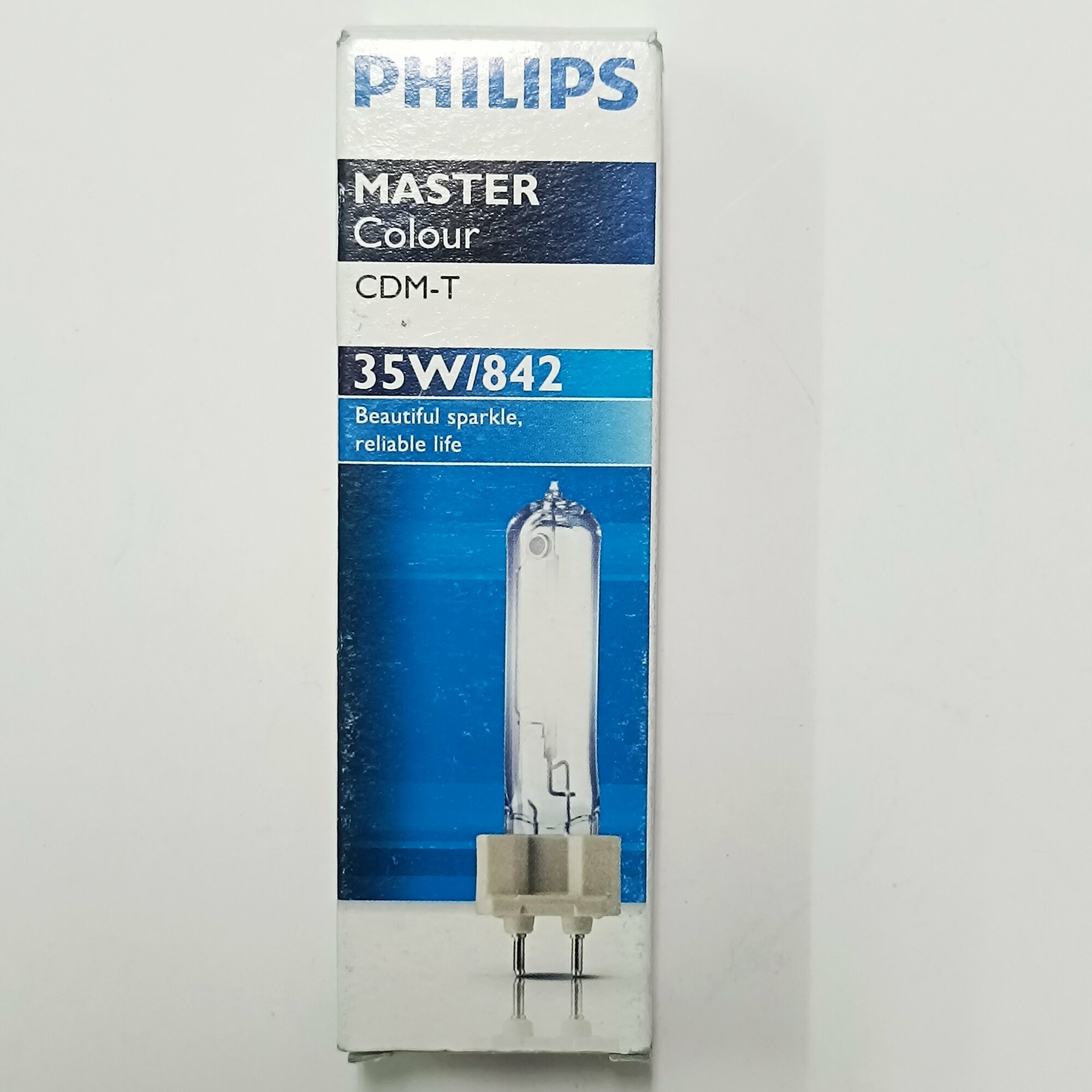 Лампочка Philips CDM-T 35W/842, Нейтральный белый свет, G12, 35 Вт, Металлогалогенная