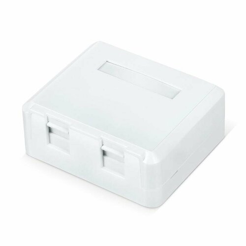 Корпус настенной розетки WR-MB-2 для установки 2-х вставок типа Keystone Jack бел WRline 505220 599₽