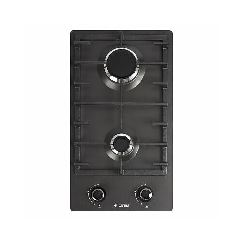 Встраиваемая газовая варочная панель Гефест GEFEST ПВГ 1003 К2 черная 2 конфорки 1050000₽
