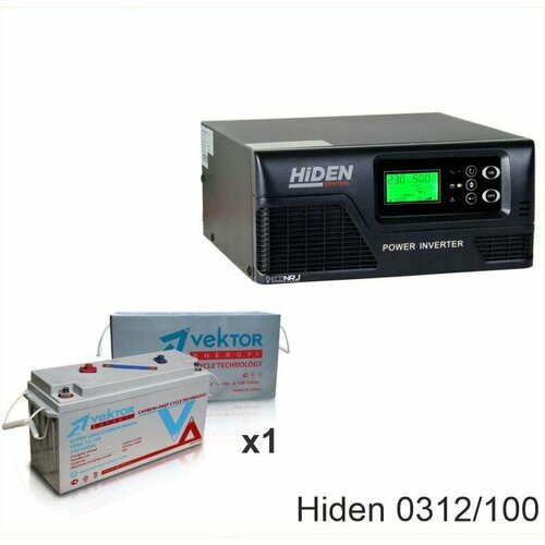 ИБП Hiden Control HPS20-0312 + Vektor VPbC 12-100 ибп hiden control hps20 0312 vektor vpbc 12 100