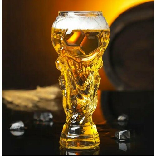 Подарки Бокал для пива Футбольный кубок из стекла 450 мл 1935₽