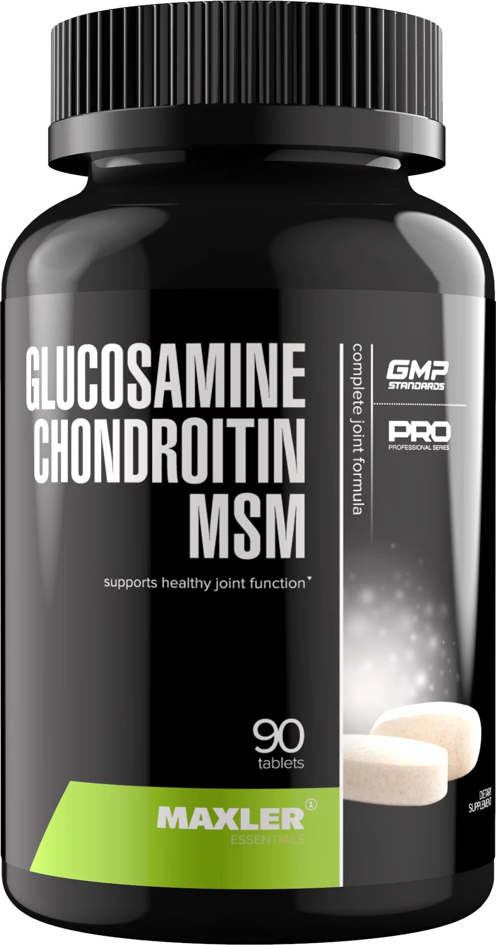 Препарат для укрепления связок и суставов Maxler Glucosamine Chondroitin MSM 90 штук