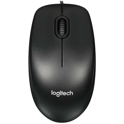 Мышь проводная Logitech M100 [910-005006] черный
