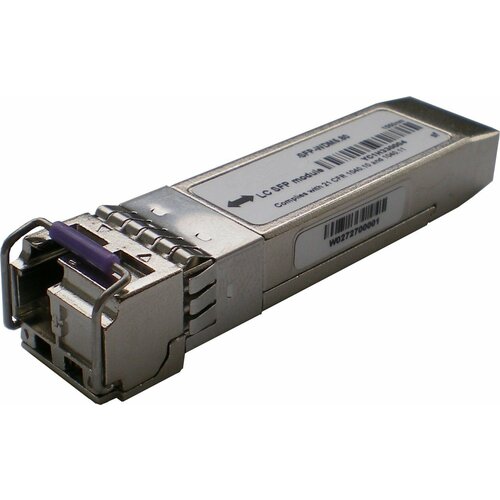 Трансивер модуль SFP, WDM, 1.25Gbps, DDM, 1550nm, 3km, LC