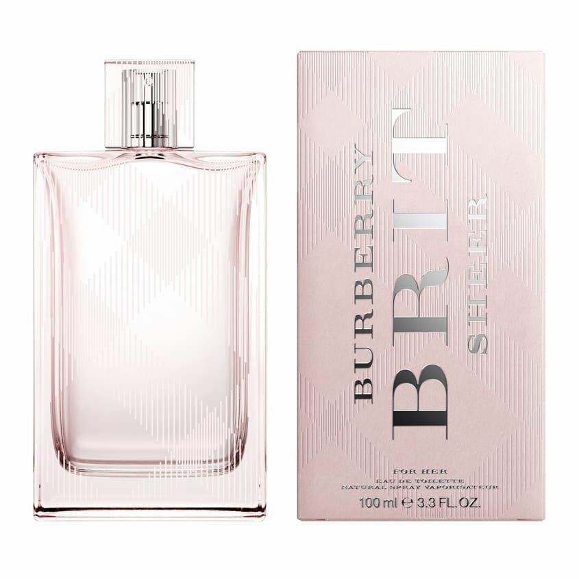 Burberry женская туалетная вода Brit Sheer, Великобритания, 100 мл