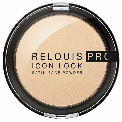 Пудра компактная RELOUIS PRO Icon Look Satin Face Powder тон:01