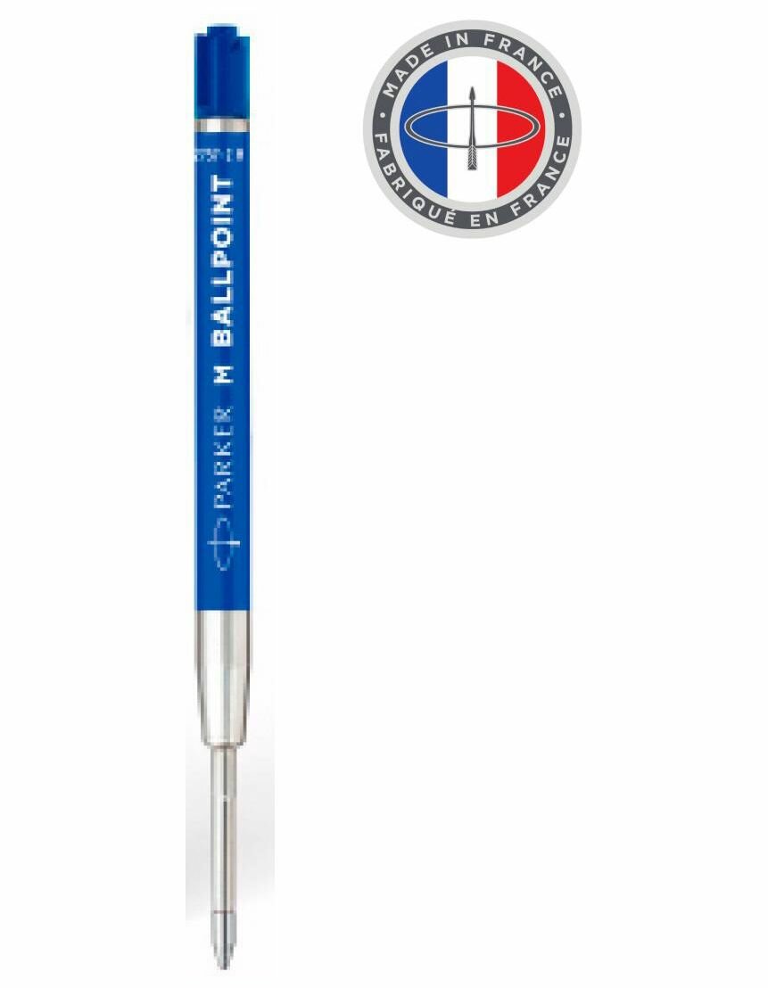 Стержень для шариковой ручки PARKER QuinkFlow Basic Z09 (CW2166550), M, 1 мм, синие чернила, без упак.