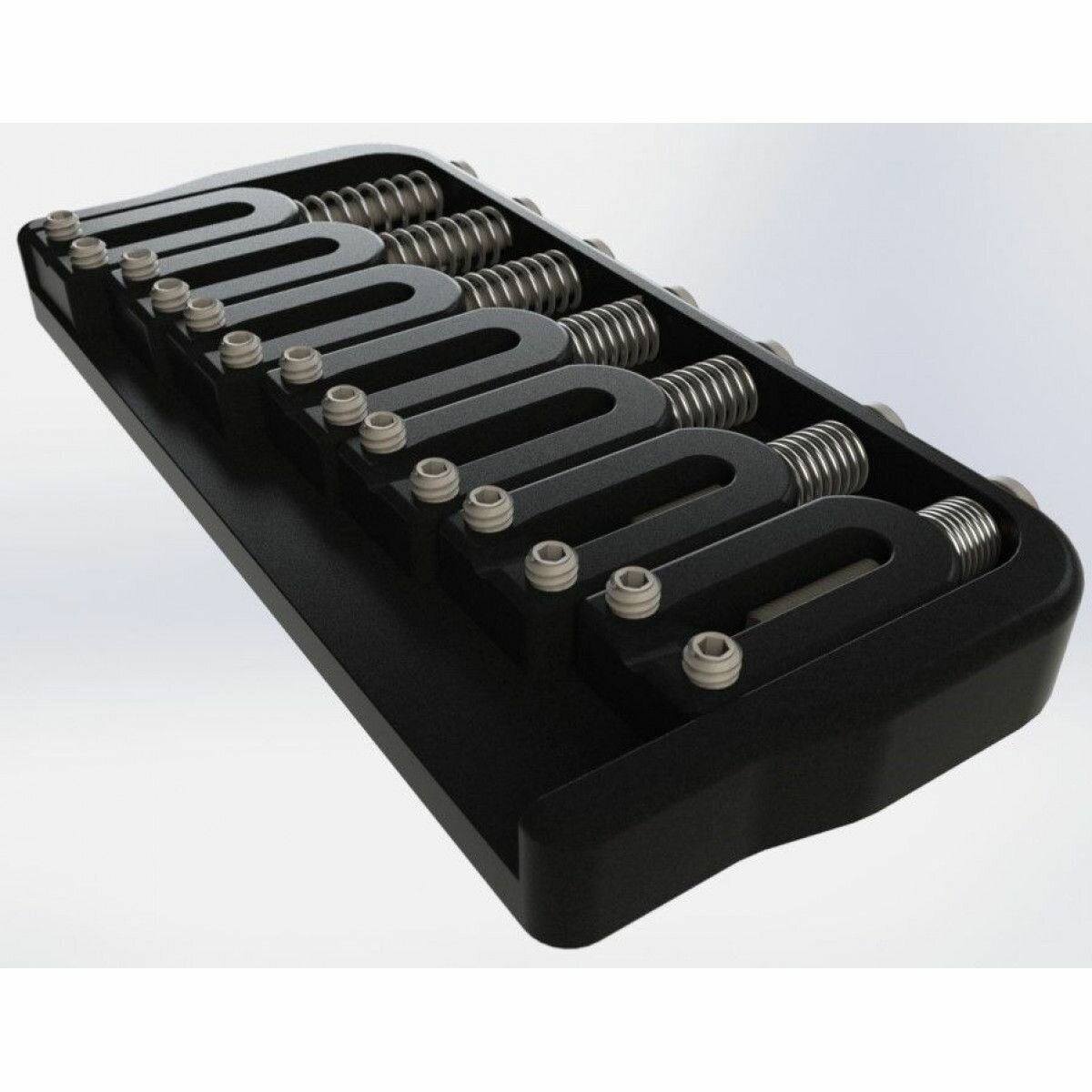 Бридж фиксированный Hipshot, 7 струн, высота основания 0.125