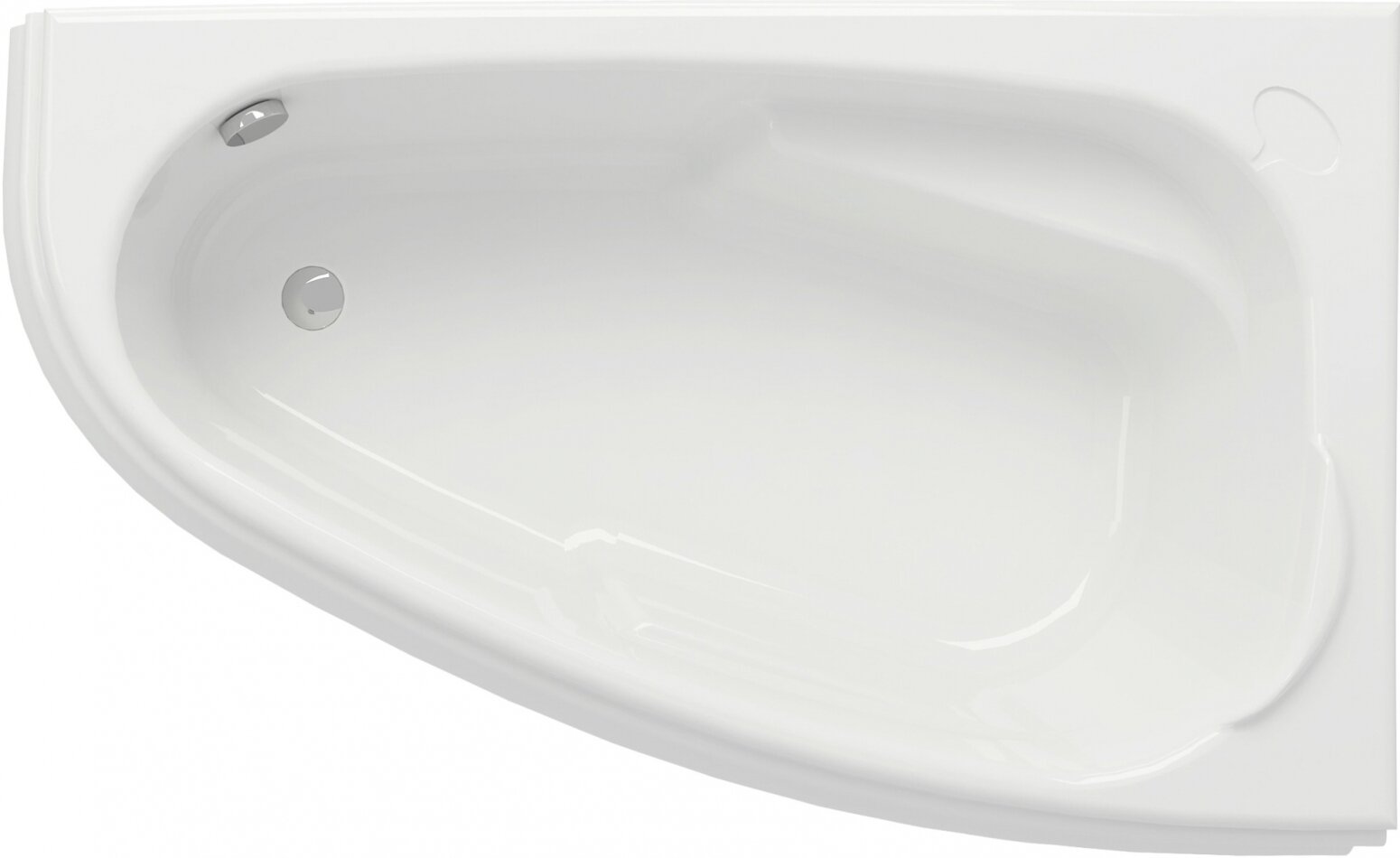 Акриловая ванна Cersanit Joanna 63337 (WA-JOANNA*150-R) 150x95 R /63337