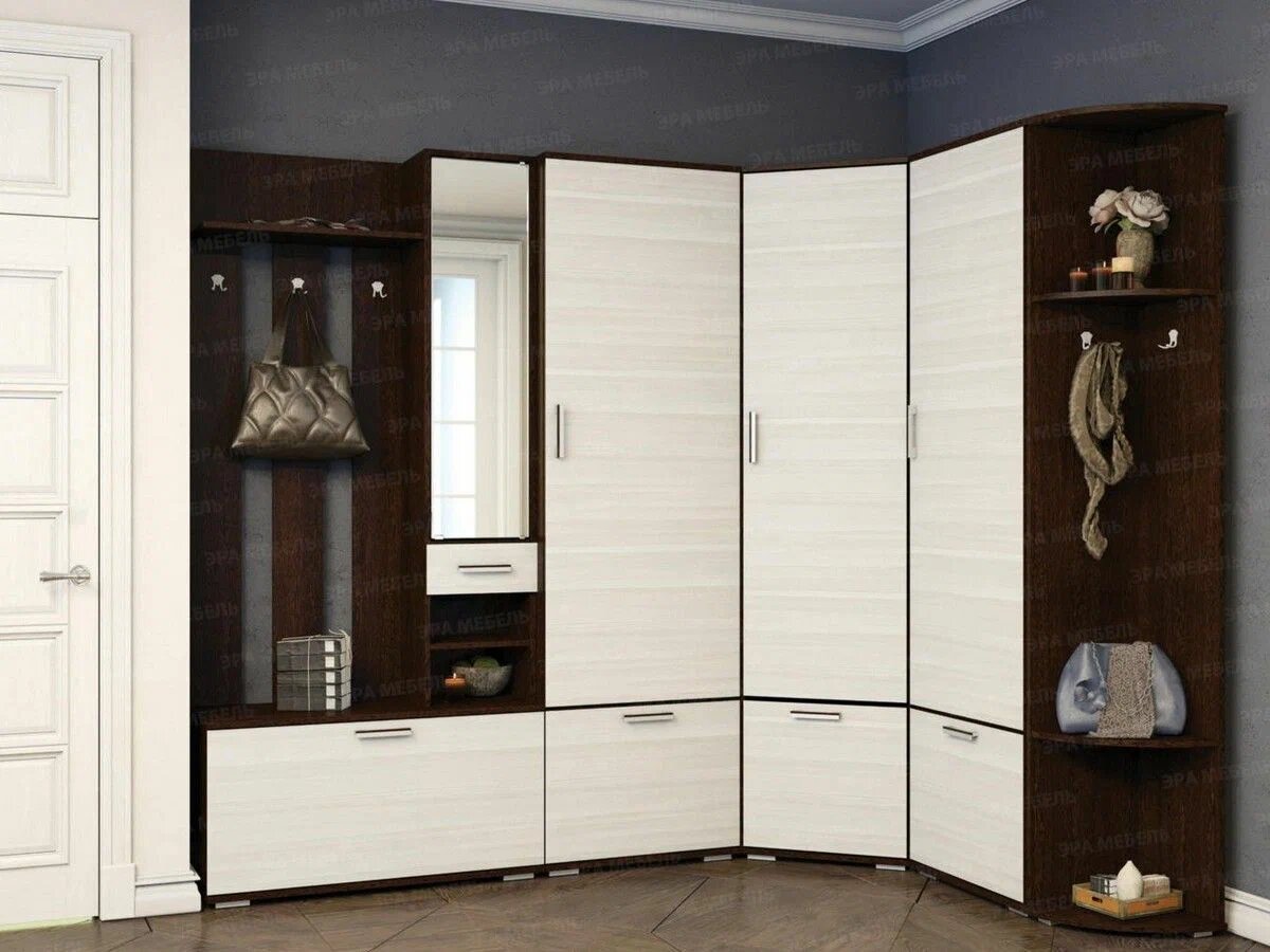 фото Прихожая НИКА 2.11х1.55 м Венге лоредо