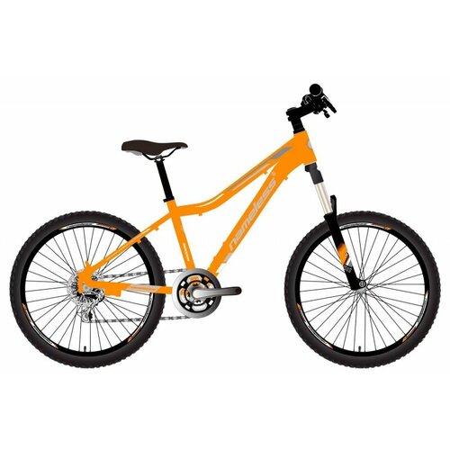 Велосипед 26 NAMELESS S6300DW (DISK) (21-ск.) Оранжевый/серебристый (рама 15) 2024г