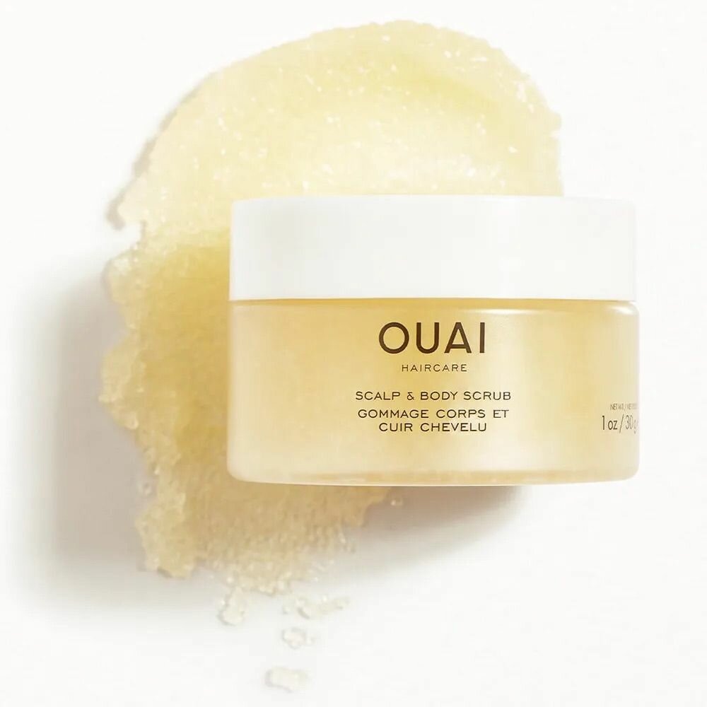 OUAI глубоко очищающий пенящийся скраб для кожи головы и тела OUAI scalp & body scrub gommage corps et cuir chevelu 30g