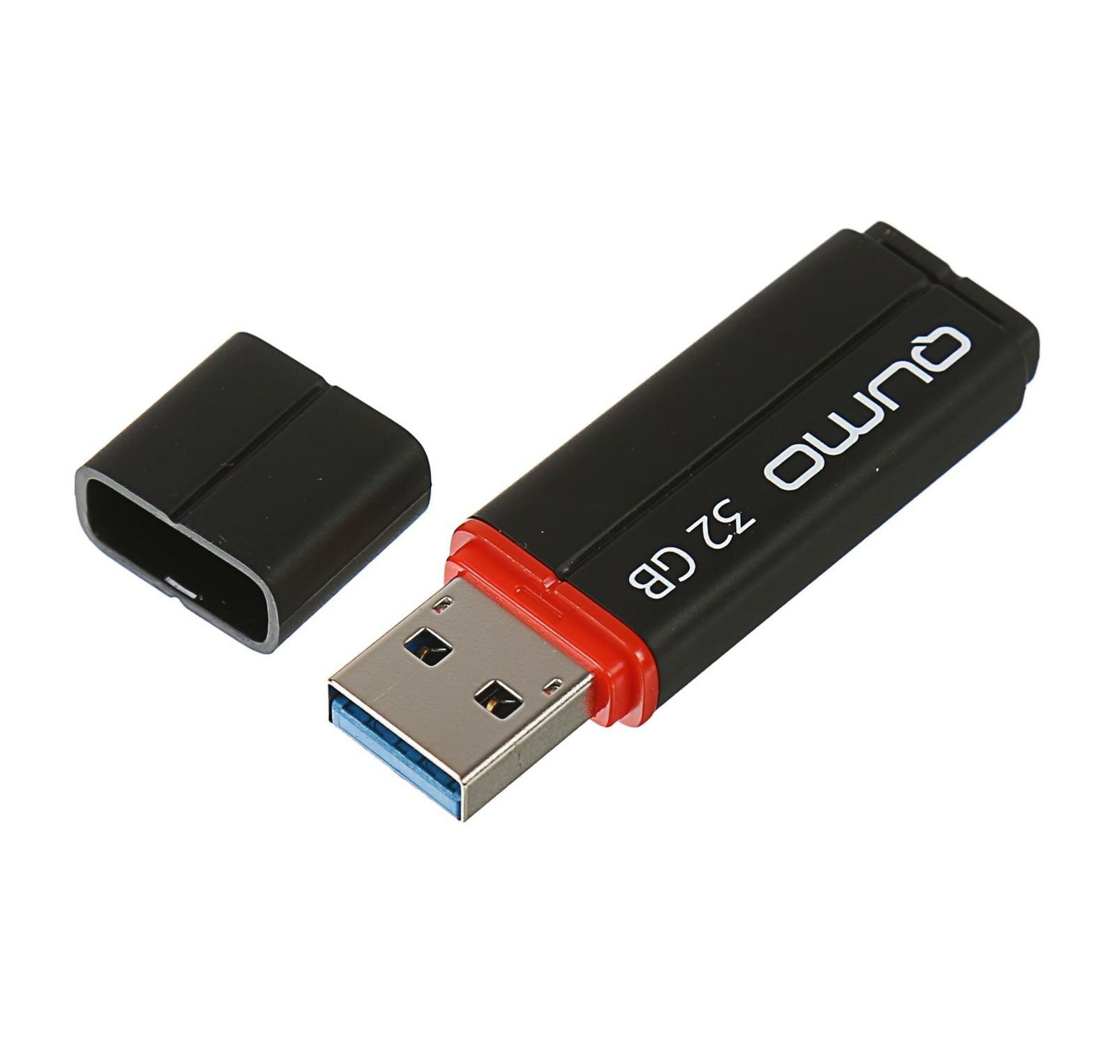 флешка 32ГБ Qumo Speedster, USB 3.0, QM32GUD3-SP-black, flash usb, черная - фото №17