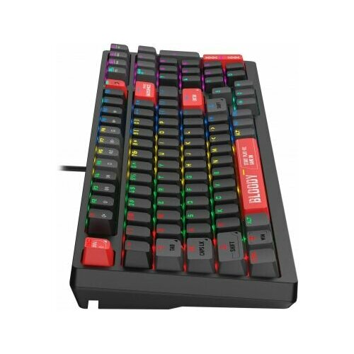 Клавиатура A4Tech Bloody S98 механическая красный USB for gamer LED S98 RED 697600₽