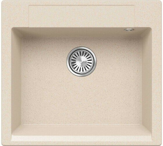 фото Кухонная мойка Polygran ARGO-560 Кремовый (N327)