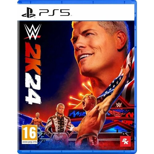 Игра WWE 2K24 (Английская версия) для PlayStation 5