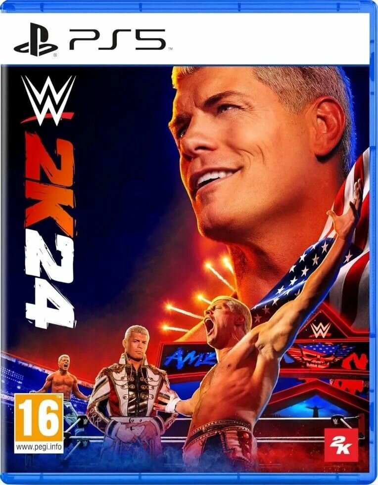 Игра WWE 2K24 (Английская версия) для PlayStation 5