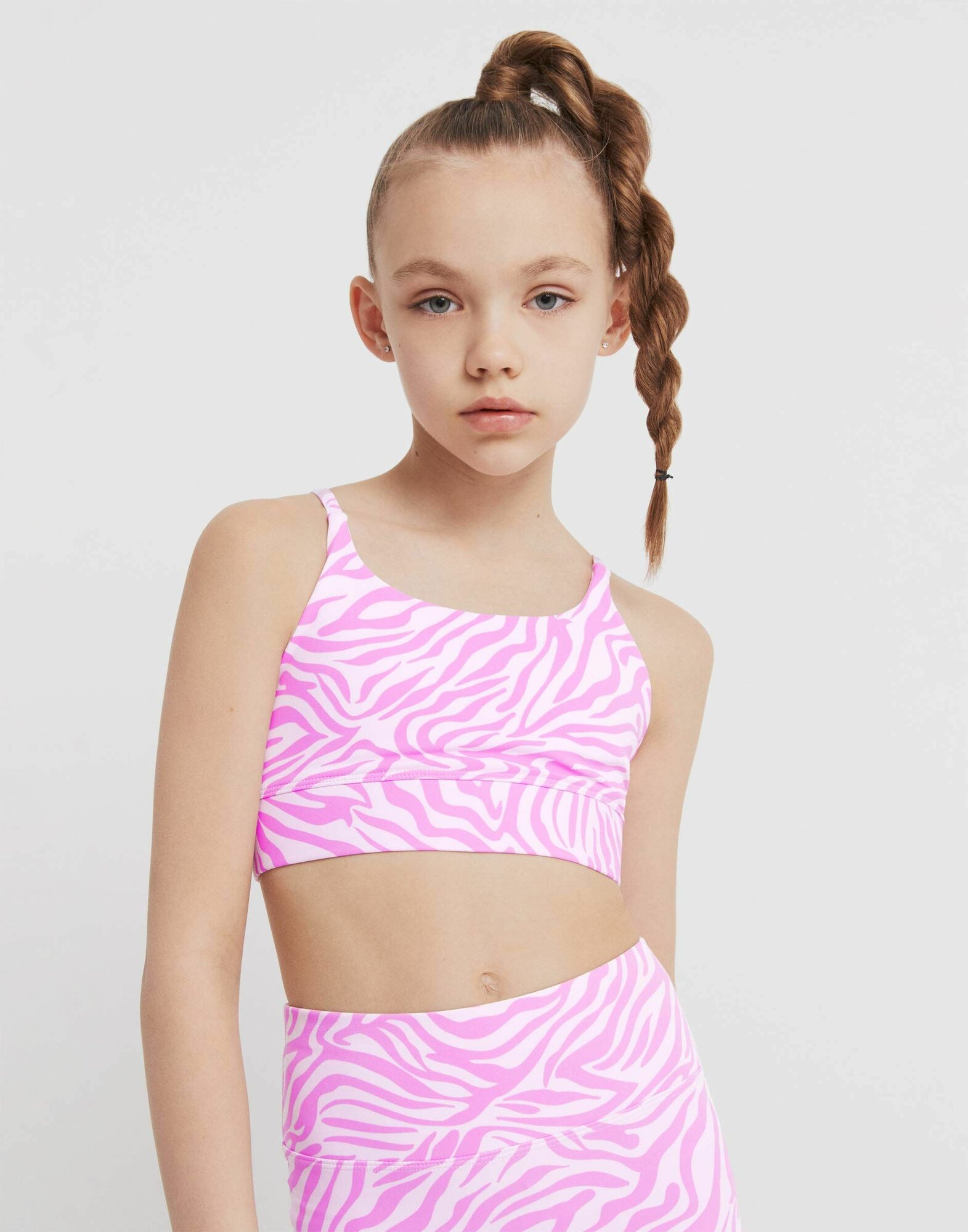 фото Спортивный топ Gloria Jeans GRT000472 розовый для девочек 14-16л/164-170