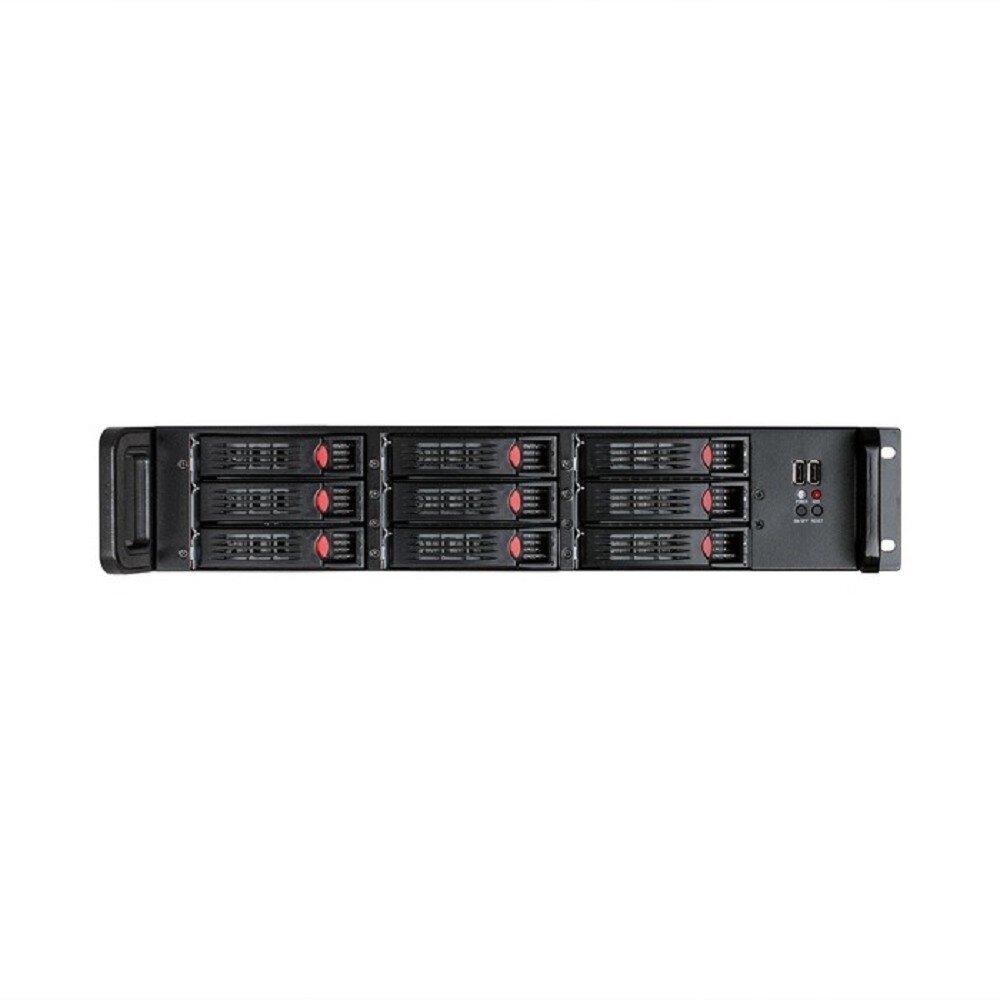 Корпус серверный 2U Exegate EX285223RUS 19", глубина 650, БП 2U-500ADS, 9xHotSwap, 2*USB - фото №2