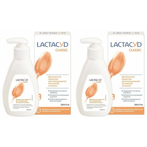lactacyd средство для интимной гигиены ежедневное 200 мл 3 уп LACTACYD Средство для интимной гигиены Classic ежедневное, 200 мл, 2 шт