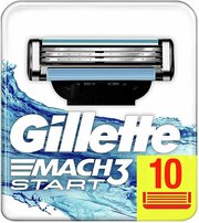 Сменные кассеты для станка Gillette MACH3 Start, 10 шт.