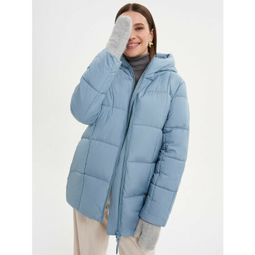 Куртка FINN FLARE, размер S (170-88-94), голубой куртка finn flare размер s 170 88 94 бежевый