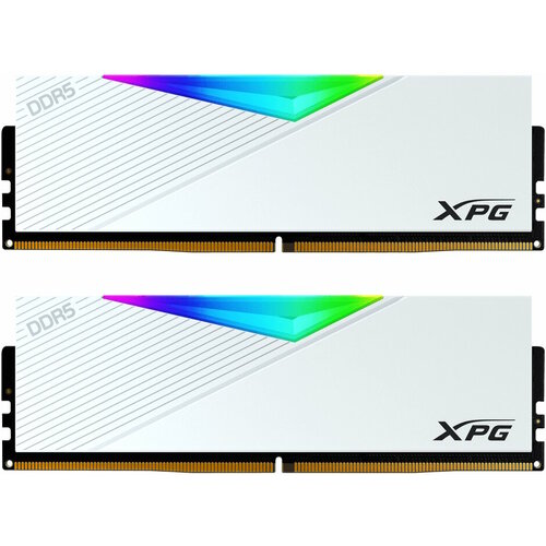 Оперативная память для компьютера ADATA XPG Lancer RGB DIMM 64Gb DDR5 5600 MHz AX5U5600C3632G-DCLARWH