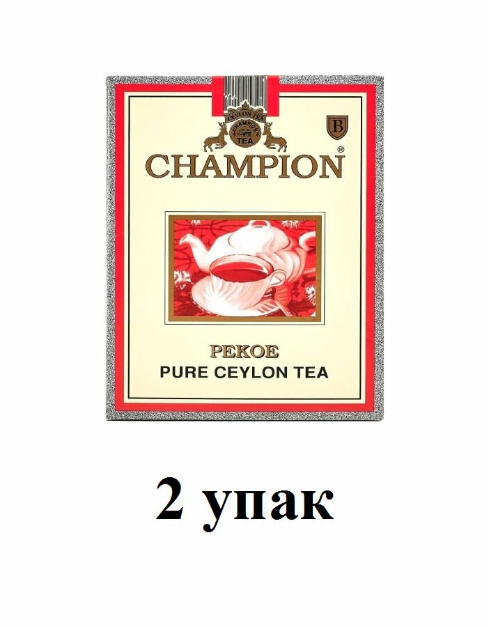 Чай черный Champion цейлонский 100г Бета Гида - фото №3
