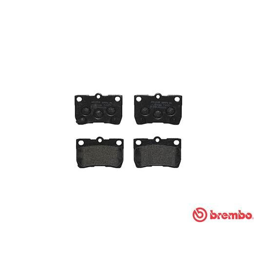 Тормозные колодки BREMBO , дисковые, задние - фото №7